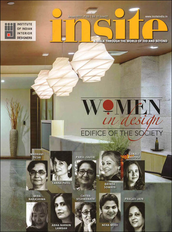 Forging a strong foundation of success by Brinda Somaya; INSITE Magazine - Vol 10 Issue 01.